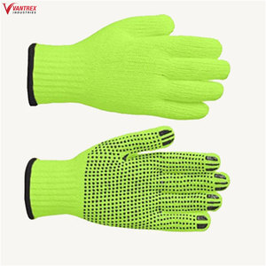 Guantes de Trabajo de Algodón de Grano de Cabra con Puño Reforzado, Tejido de Algodón Interlock, Transpirables, Resistentes al Calor y al Frío, Estériles, de Alta Calidad - Product Image 2