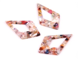 Resin Earrings Durable Stylish Design <b>Crystal</b> Fashion Accessories for Party Wear New Trendy Handmade - Product Image 2
