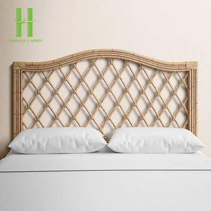 Hot Trend Design Rattan Bed with Simple <b>Headboard</b> Headbed <b>Panels</b> Use For Home And Hotel Furniture Factory Direct Rattan 2026 - Product Image 5