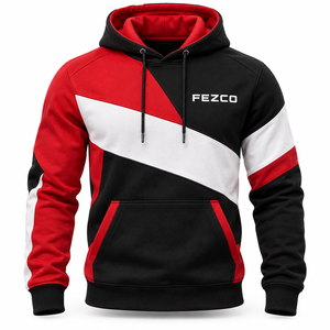 Sudadera con Capucha para Hombre, Cómoda, Hecha a Medida, de Alta Calidad, Mezcla de Algodón, Corte Holgado, con Tela Suave - Product Image 2