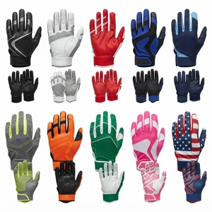 Guantes de golf de cuero genuino de primera calidad, totalmente blancos, antideslizantes, transpirables, unisex, para deportes. - Product Image 5