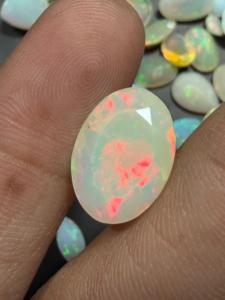 Natural <b>Opal</b> Loose Gemstones Mixed Shapes Polished Opalescent For Jewelry Making - Product Image 5