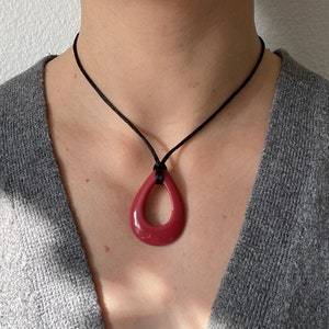 Collar de lujo hecho a mano para mujer, de resina, estilo bohemio americano, joyería artesanal, producto estrella, brillante. - Product Image 2