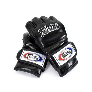 ถุงมือต่อสู้ MMA แบบครึ่งนิ้ว รุ่นล่าสุด คุณภาพสูง Fair tex พร้อมห่วงนิ้วโป้งแบบเปิด  โลโก้สั่งทำได้ OEM ฝ่ามือเปิดสำหรับการต่อสู้แบบ Grappling - Product Image 2