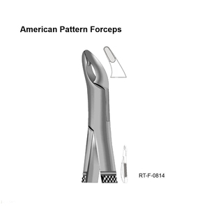 Forceps d'extraction dentaire manuels ergonomiques en acier inoxydable, modèle américain, certifiés CE par Roboz Tech Pakistan - Product Image 5