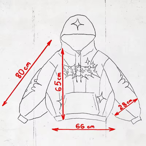 UpFelt-Impex Men's Winter Hooded <b>Zip</b>-<b>Up</b> Tracksuit Set 100% Cotton Sweatshirt Sweatpants Printed Design Wholesale Custom - Product Image 6