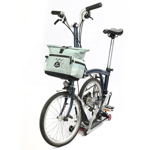 Bolsa de Manillar para Bicicleta Urbana Compacta Rhinowalk Serie <span class=keywords><strong>COSMOPOLIS</strong></span> de 6.5L, Bolsa de Almacenamiento Delantera Resistente para Bicicletas Plegables - Product Image 2