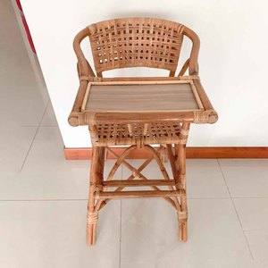 Sillas altas para bebés, silla de alimentación para bebés, asiento ecológico de ratán, silla alta para niños, proveedor de productos para bebés - Product Image 3