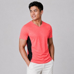 เสื้อยืดแฟชั่นสตรีท แขนกุด คอวี ผู้ชาย ผ้าฝ้าย 100% เสื้อยืดน้ำหนักเบา แฟชั่นเสื้อยืดคอวี ผู้ชาย เสื้อผ้าผู้ชาย - Product Image 3