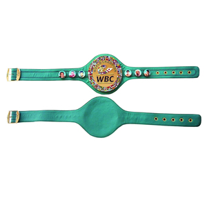 Cinturón de Campeonato Profesional Personalizado de 2MM de Cuero WBC IBF para Boxeo UFC, Ligero, Transpirable, Estilo Grappling, para Adultos, 1 Pieza - Product Image 5