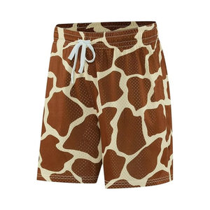 Shorts de sport pour hommes de qualité supérieure, imprimés, en mesh, respirants, séchage rapide, shorts d'été pour la salle de sport, fournisseur en gros OEM ODM - Product Image 3