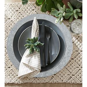 Plato de Acrílico de Lujo Reutilizable, Vajilla Decorativa para Bodas y Recepciones - Product Image 5