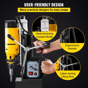 Trapano Elettromagnetico a Velocità Variabile, Profondità 2'', Diametro 2'', 2922 libbre di Forza, Utensile per Foratura per Macchine Perforatrici - Product Image 5