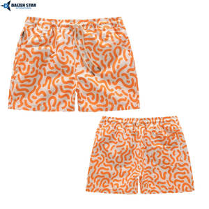 Shorts de Baño para Hombre al por Mayor, 100% Poliéster, Transpirables, de Secado Rápido, Ecológicos, con Cierre de Cordón y Forro de Malla Cómodo - Product Image 6