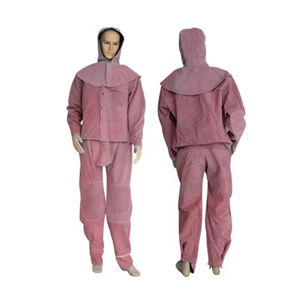 Ropa de Soldador, Traje de Soldadura de Lona para Hombre, Chaqueta y Pantalones, Uniforme de Trabajo, Ropa Protectora Resistente al Desgaste y al Calor - Product Image 5