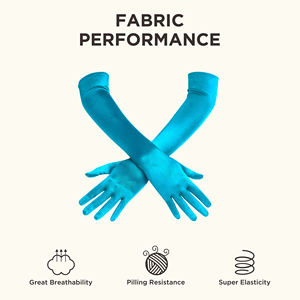 Guantes de Protección Solar Transpirables hasta el Codo para Mujer, Uso Diario, Disfraces para Fiestas Nocturnas, Guantes Modernos y a la Moda Personalizados - Product Image 4