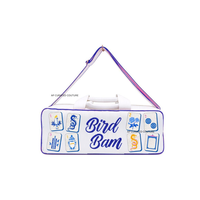 Sac de voyage en toile brodé personnalisable Mahjong Bust, motif Dragon, fait main, perlé, avec fermeture éclair – Tendance et très demandé