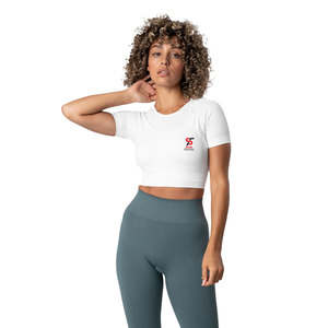 Top Corto para Mujer, Estilo Informal, Ligero y Transpirable, de Algodón Premium, Silueta Delgada, Nuevo Look - Product Image 1
