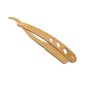 Rasoir professionnel de barbier à lame droite en acier inoxydable japonais pour l'épilation du visage et du maillot – Vente en gros - Product Image 1