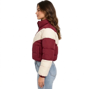 <b>Women</b> Puffer <b>Jacket</b> Quilted <b>Winter</b> Outerwear Lightweight Insulated Fabric <b>Warm</b> Comfortable Fit Casual Fashion Apparel OEM - Product Image 4