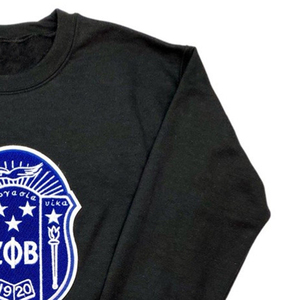 เสื้อสเวตเชิ้ตปักลายโลโก้ทรงโอเวอร์ไซส์ ผลิตตั้งแต่ปี 1920 สำหรับผู้ชายและผู้หญิง คอกลม แบบมหาวิทยาลัยและชมรมนักศึกษา สำหรับฤดูหนาว - Product Image 4