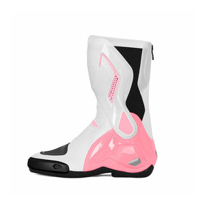 Chaussures de moto en cuir respirantes de haute qualité pour hommes, style unique, logo personnalisé, haute résistance, ODM, vente en gros, toutes tailles - Product Image 2