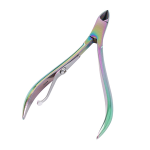 High Quality Manicure <b>Tool</b> Nail Cuticle Nipper Professional Stainless Steel <b>Sharpening</b> Nail Nipper Colorful Nail Cuticle Nippers - Product Image 4