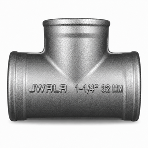 Raccord en T fileté en acier inoxydable 316 de précision 32 mm (1-1/4 pouce) avec connexion femelle, résistant à la corrosion pour tuyaux de fluides chimiques - Product Image 3
