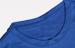 Camiseta de Manga Larga para Hombre, 100% Poliéster, Logotipo Personalizado, Secado Rápido, Jersey Deportivo, Diseño Sólido, Cuello Redondo, Tejido de Punto - Product Image 3