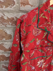 Conjunto de Pijama de Algodón con Estampado Floral, Transpirable, con Cierre de Cordón, para Todas las Temporadas, Gran Venta 2026 - Product Image 5