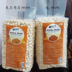 Perlas de Tapioca Blancas Orgánicas de Primera Calidad (9.5mm) para Té de Burbujas y Postres, Bolsa de 1kg, Krub.O, 6 Meses de Duración - Product Image 4