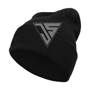 Bonnet de Ski chaud d'hiver de haute qualité tricoté bonnet uni à la mode tricoté unisexe 100% acrylique vente en gros OEM bonnet personnalisé - Product Image 1