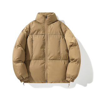 Veste d'hiver décontractée surdimensionnée, imperméable, écologique, chaude, 95% duvet, grande taille avec fermeture éclair pour homme - Product Image 4