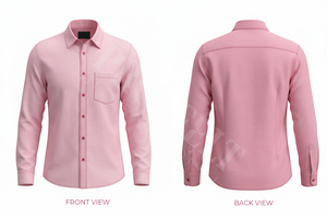 Fabricante de Ropa Personalizada, Camisa de Vestir Moderna al por Mayor, Camisa Casual y Formal con Botones, Corte Clásico, para Oficina y Fiestas - Product Image 5