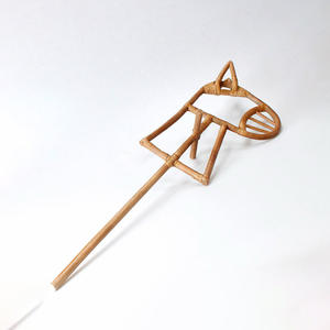 Caballos de pasatiempo de ratán más vendidos hechos en Vietnam, juguetes ecológicos para montar a caballo para niños y niñas - Product Image 1