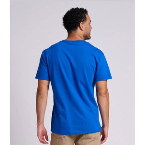 T-shirt à manches courtes pour homme, bleu royal, col rond, coupe classique, Jerzees Classics 363M, jersey de coton - Product Image 4