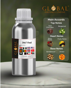 24x7 OUD Inspired <b>Fragrance</b> High Quality Premium <b>Fragrance</b> Long Lasting Bulk Supplier Concentrated Multi-Scent Daily <b>Fragrance</b> - Product Image 1