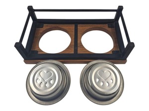 Comedero Ecológico para Perros, de Madera de Lujo, para Hogar u Hotel, Producto Decorativo para Mascotas - Product Image 3