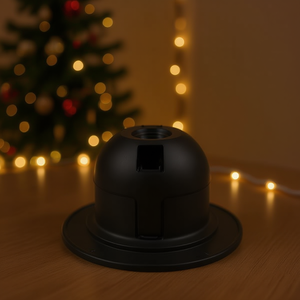 Black Lamp Holder for Christmas <b>Lights</b> - Product Image 2