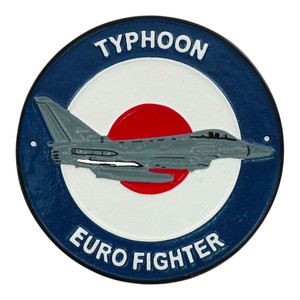 Avro Lancaster Bomber Dambusters 1943 Round Metal Plaque Traditional Design Bronze Award Sign Wall Mount Custom Design & Durable - Product Image 3