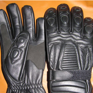 Guantes de Motociclismo de Invierno de Cuero Vacuno de Grado Profesional, Impermeables, Estilo Gauntlet, con Protección Rígida en los Nudillos, Unisex - Product Image 5