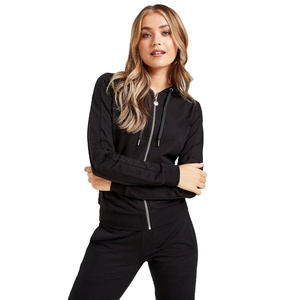 OEM Wholesale Men's Casual Zipper Tracksuit Set High Quality Thicken Fleece <b>Hoodies</b> 2 Piece Plain Gym Sportswear - Product Image 1