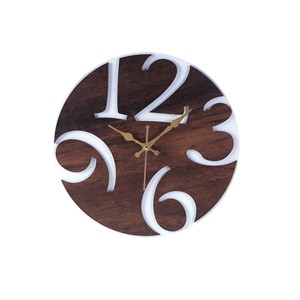 Reclaimed Wood Rustic <b>Wall</b> <b>Clock</b> Handcrafted Farmhouse Style Wholesale - Product Image 1