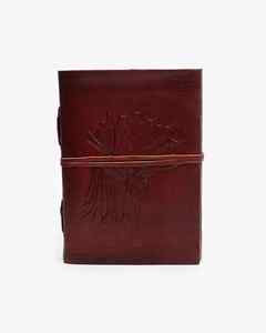 Diario de Cuero con Grabado de Dragón y Águila |   Diario Vintage Hecho a Mano en Color Marrón Oscuro |   Cuaderno de Hechizos Góticos |   Regalo para Hombres y Mujeres | - Product Image 5