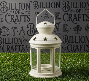 Rustic Arabian Lantern Metal Candle Holder Ramadan Kareem Eid <b>Islamic</b> Decorative <b>Gift</b> Wholesale - Product Image 1
