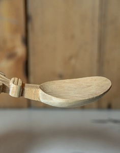 Cuillère à thé en bois artisanale, écologique, cuillère à café, à thé, à sucre, outil de cuisine naturel - Product Image 3