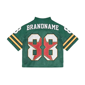 Camiseta de Fútbol de Malla Verde Unisex de Manga Corta con Número 8, Transpirable, Anti-UV, de Poliéster que Absorbe la Humedad, Ropa Deportiva para Equipos - Product Image 2