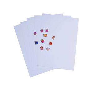 Carta termoretraibile ecologica A4 fogli di plastica termoretraibile stampabile doppio lato, foglio di plastica termoretraibile smerigliato trasparente - Product Image 5