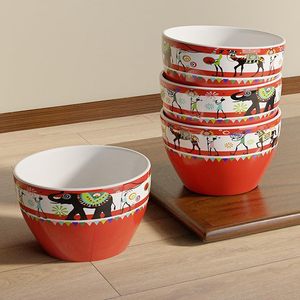 l Budget Friendly Ceramic Bow Stylish Serving Bowl for Kitchen Dining Table Soup Salad and Snacks - Product Image 4