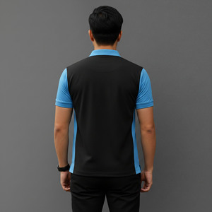 Nouvelle Arrivée 2026 – Chemise de Golf Confortable à Manches Courtes en Coton Tricoté Sur Mesure pour Homme, Coupe Droite Unie - Product Image 6
